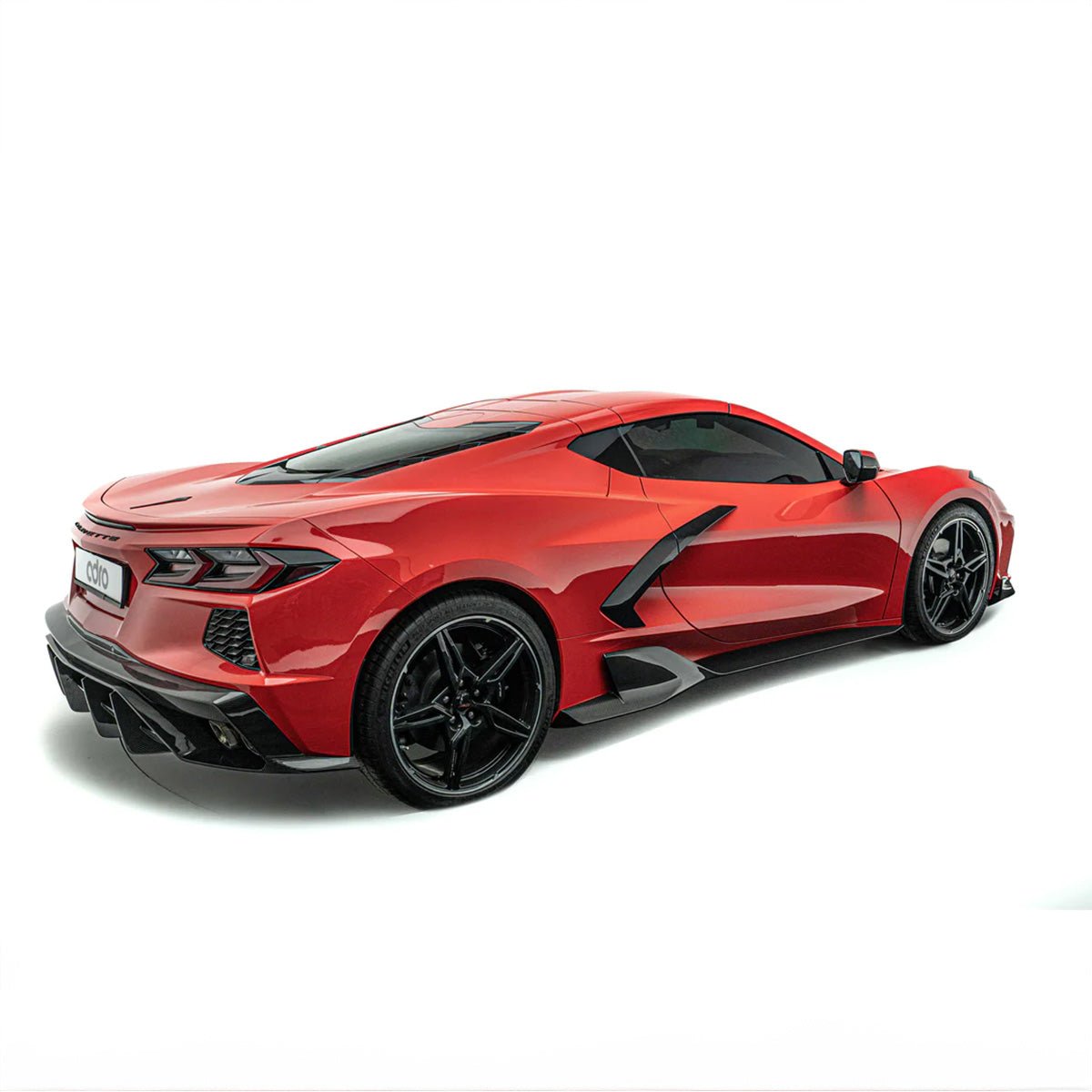 Adro Corvette C8 PrePreg Carbon Fiber Side Skirts
